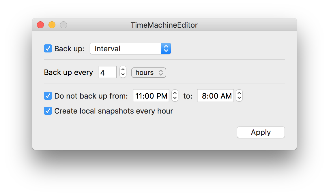 does timemachineeditor work with mojave